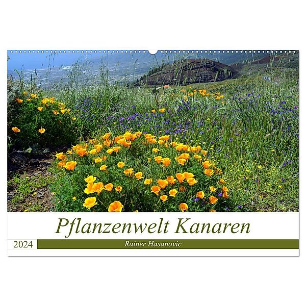 Pflanzenwelt Kanaren (Wandkalender 2024 DIN A2 quer), CALVENDO Monatskalender, © www.teneriffaurlaub.es by Rainer Hasanovic