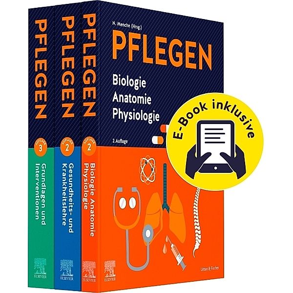 PFLEGEN Lernpaket 2.A. + E-Books, Nicole Menche, Christine Keller