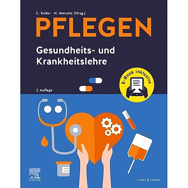 Pflegen / PFLEGEN Gesundheits- und Krankheitslehre + E-Book, Christine Keller, Nicole Menche