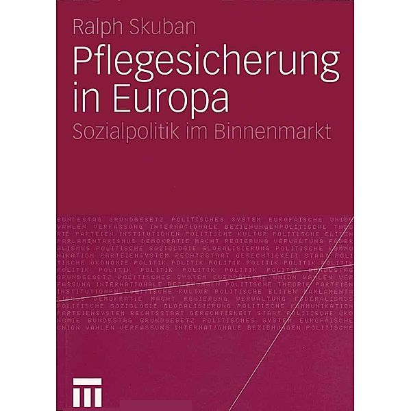 Pflegesicherung in Europa, Ralph Skuban