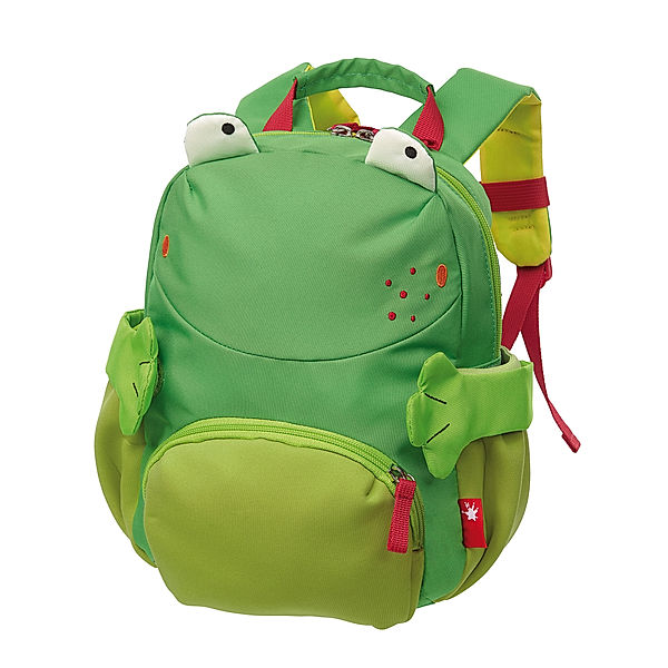 Sigikid Pfötchenrucksack FROSCH (26x22x14) in grün