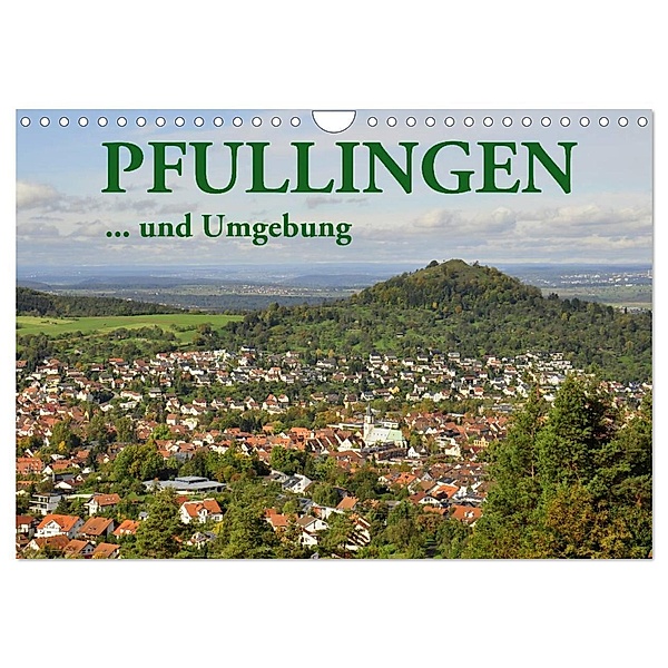 Pfullingen ... und Umgebung (Wandkalender 2024 DIN A4 quer), CALVENDO Monatskalender, Gugigei