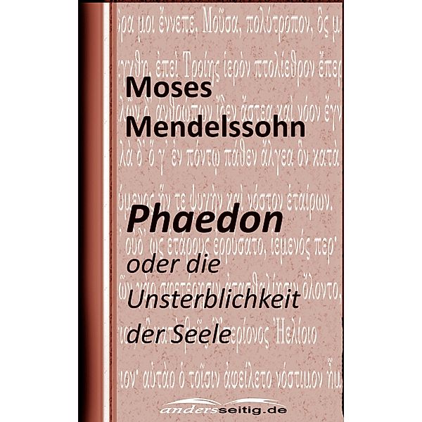 Phaedon, Moses Mendelssohn