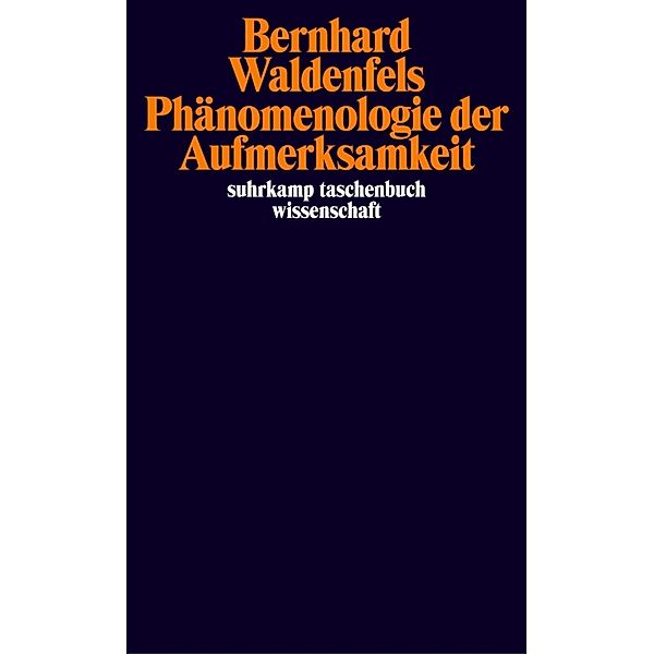 Phänomenologie der Aufmerksamkeit, Bernhard Waldenfels