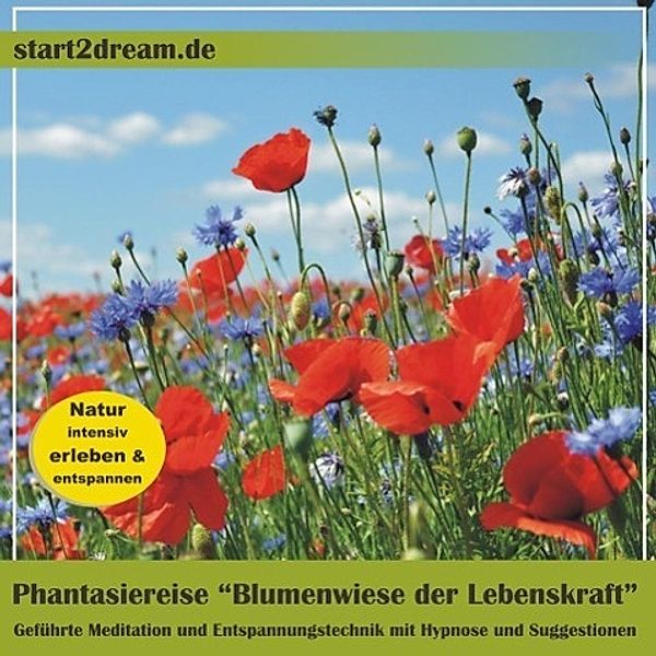 Phantasiereise Blumenwiese der Lebenskraft, Audio-CD