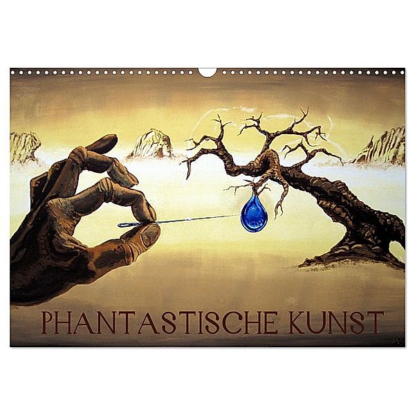 Phantastische Kunst (Wandkalender 2024 DIN A3 quer), CALVENDO Monatskalender, Martin Welzel