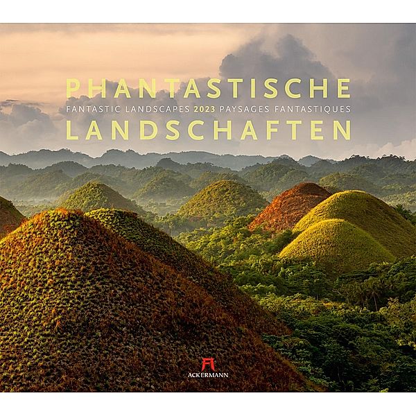 Phantastische Landschaften Kalender 2023, Ackermann Kunstverlag