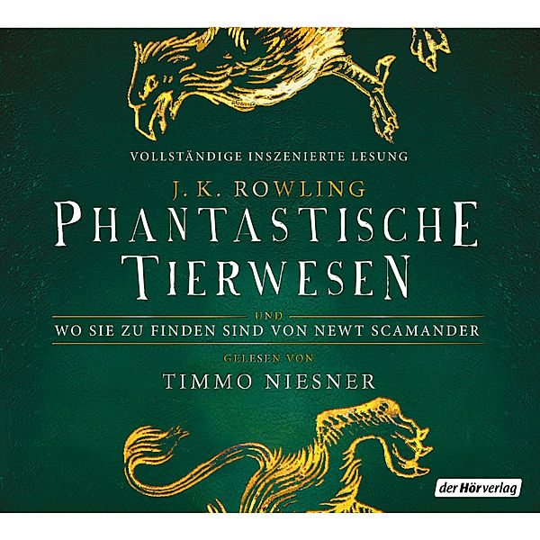 Phantastische Tierwesen und wo sie zu finden sind,2 Audio-CD, J.K. Rowling