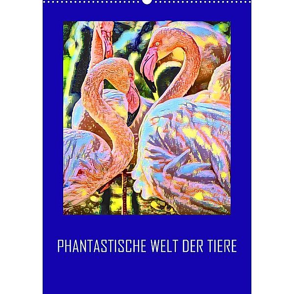 Phantastische Welt der Tiere (Wandkalender 2023 DIN A2 hoch), reinhard sock