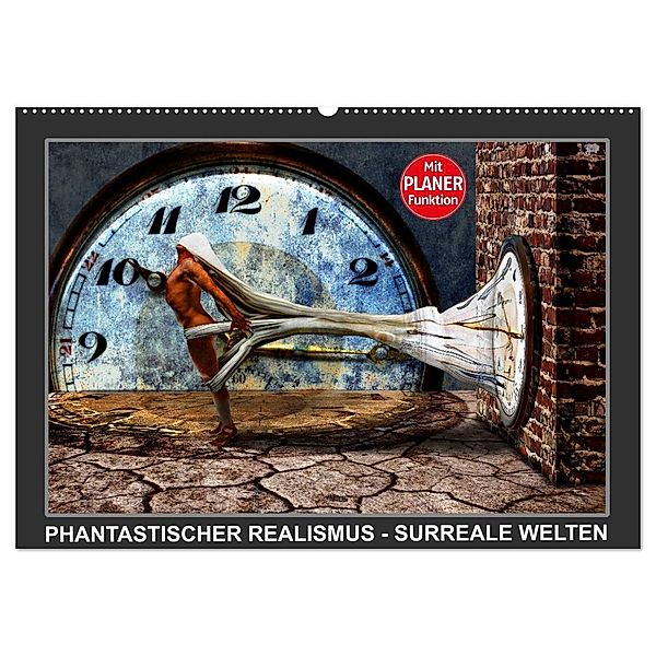 PHANTASTISCHER REALISMUS - SURREALE WELTEN (Wandkalender 2024 DIN A2 quer), CALVENDO Monatskalender, Michael Borgulat