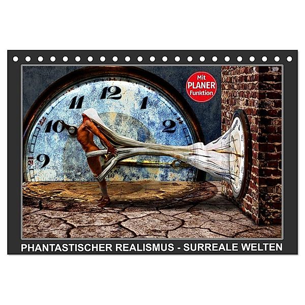 PHANTASTISCHER REALISMUS - SURREALE WELTEN (Tischkalender 2024 DIN A5 quer), CALVENDO Monatskalender, Michael Borgulat