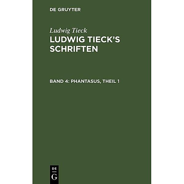 Phantasus, Theil 1, Ludwig Tieck