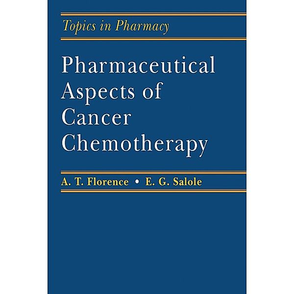 Pharmaceutical Aspects of Cancer Chemotherapy