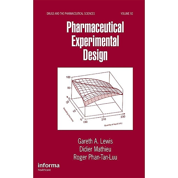 Pharmaceutical Experimental Design, Gareth A. Lewis, Didier Mathieu, Roger Phan-Tan-Luu