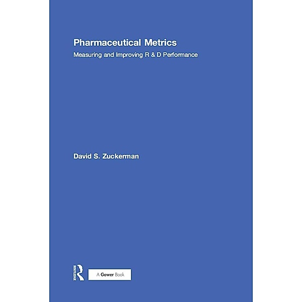 Pharmaceutical Metrics, David S. Zuckerman
