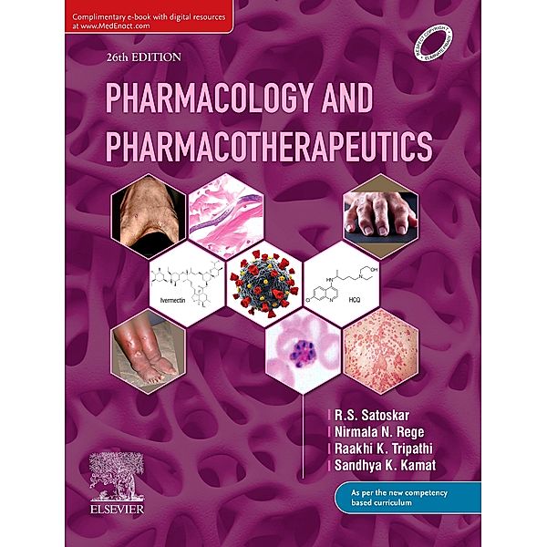 Pharmacology and Pharmacotherapeutics, Rs Satoskar, Nirmala Rege, Sd Bhandarkar
