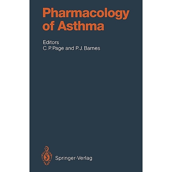 Pharmacology of Asthma / Handbook of Experimental Pharmacology Bd.98