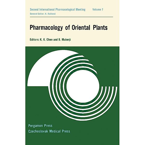 Pharmacology of Oriental Plants