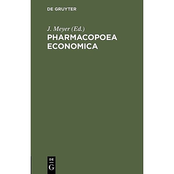 Pharmacopoea economica