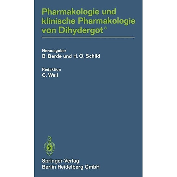 Pharmakologie und klinische Pharmakologie von Dihydergot