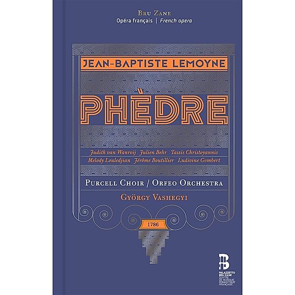 Phèdre (2 Cd+Buch), Behr, Cristoyannis, van Wanroij, Vashegyi, Purcell Cho