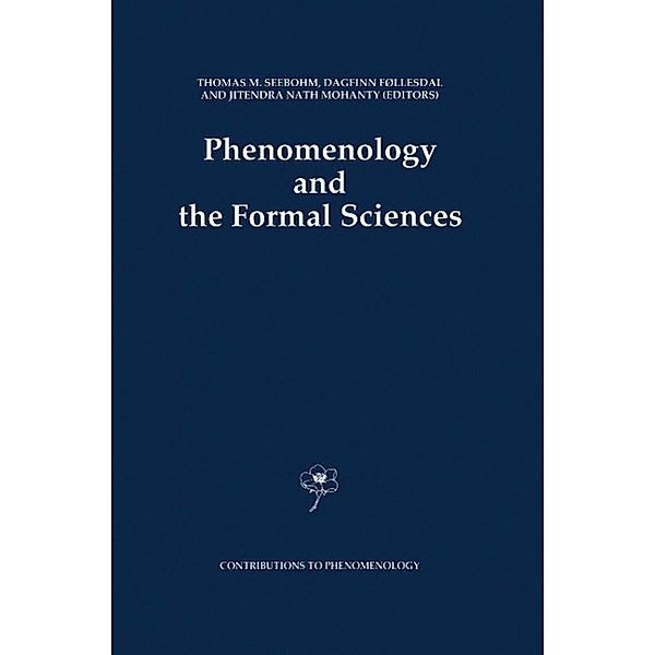 Phenomenology and the Formal Sciences / Contributions to Phenomenology Bd.8