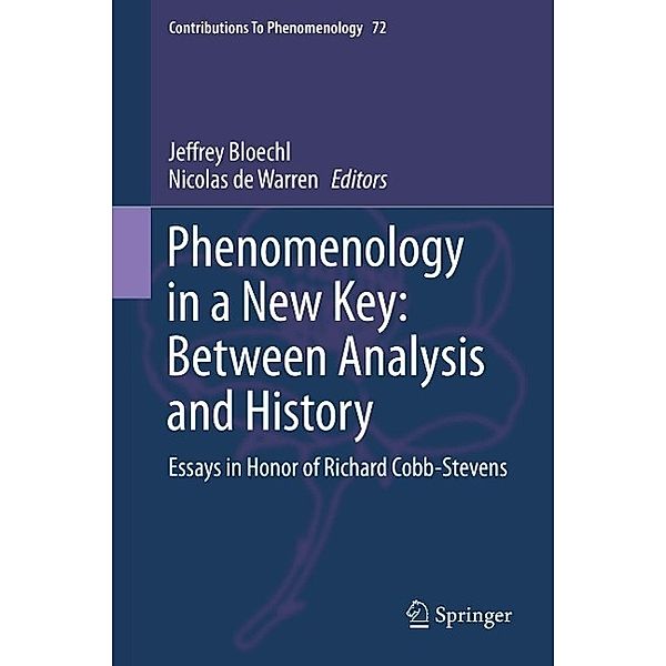 Phenomenology in a New Key: Between Analysis and History / Contributions to Phenomenology Bd.72