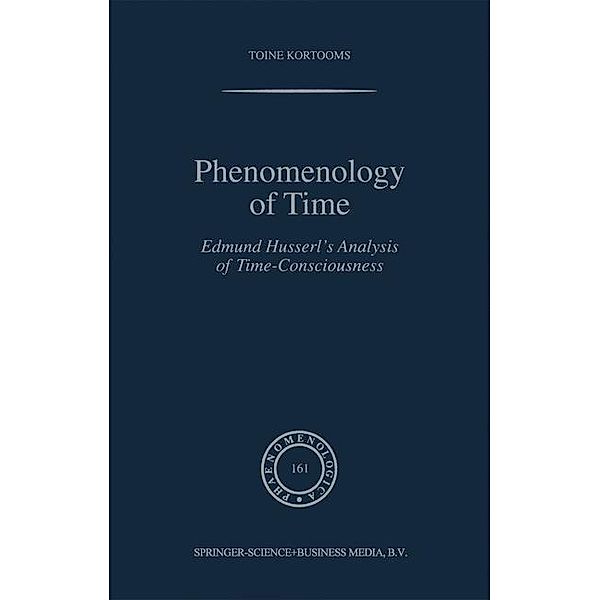 Phenomenology of Time / Phaenomenologica Bd.161, Toine Kortooms