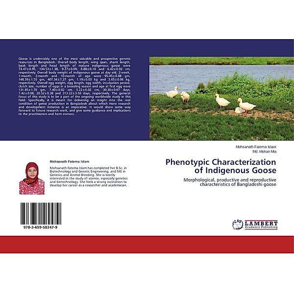 Phenotypic Characterization of Indigenous Goose, Mohsanath Fatema Islam, Md. Mohan Mia