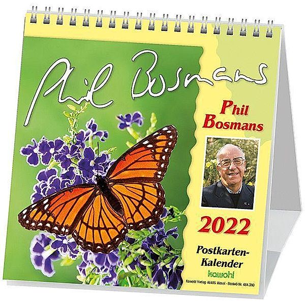 Phil Bosmans Postkartenkalender 2022, Phil Bosmans