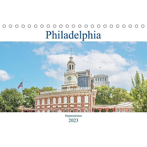Philadelphia - Impressionen (Tischkalender 2023 DIN A5 quer), pixs:sell