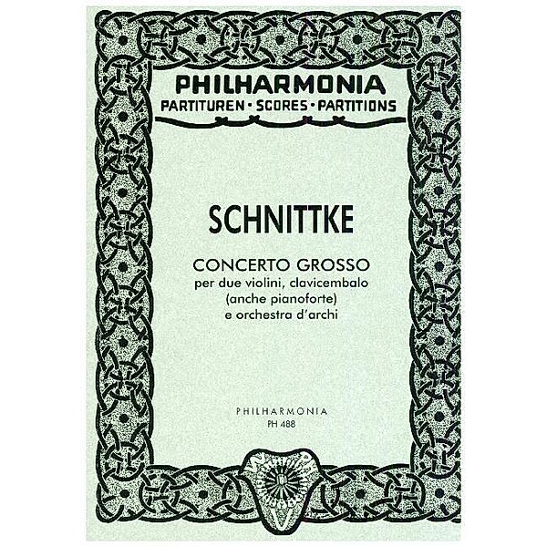 Philharmonia Taschenpartituren / Concerto Grosso, Concerto Grosso