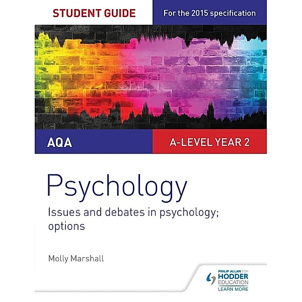 Philip Allan: AQA Psychology Student Guide 3: Issues and debates in psychology; options, Molly Marshall