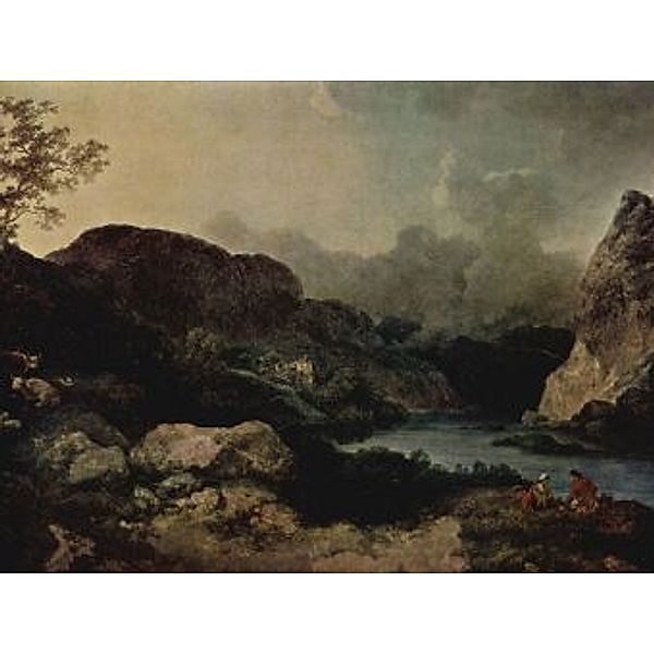 Philipp Jakob Loutherbourg d. J. - Abendliche Seelandschaft mit Cumberland - 2.000 Teile (Puzzle)