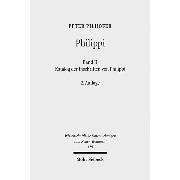 Philippi, Peter Pilhofer