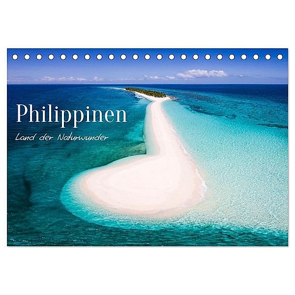 Philippinen - Land der Naturwunder (Tischkalender 2024 DIN A5 quer), CALVENDO Monatskalender, Matteo Colombo