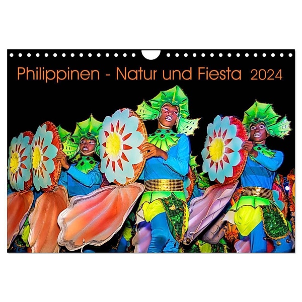 Philippinen - Natur und Fiesta (Wandkalender 2024 DIN A4 quer), CALVENDO Monatskalender, Henry Jager