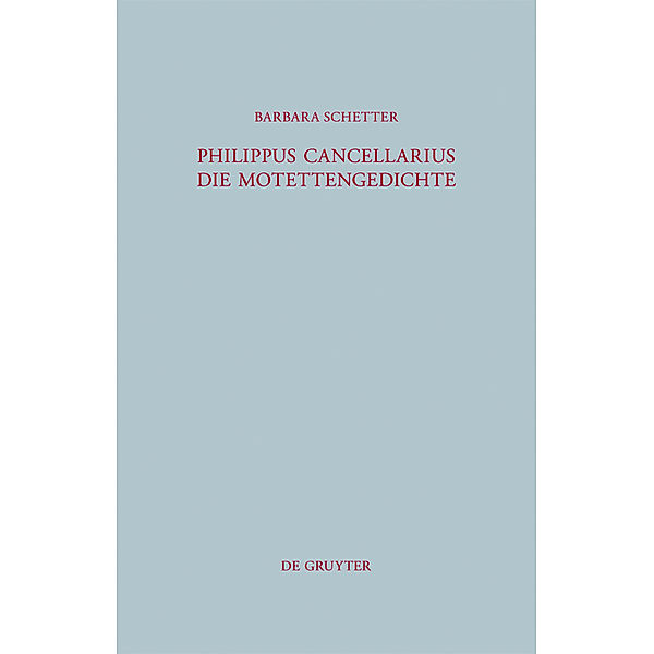 Philippus Cancellarius, Barbara Schetter