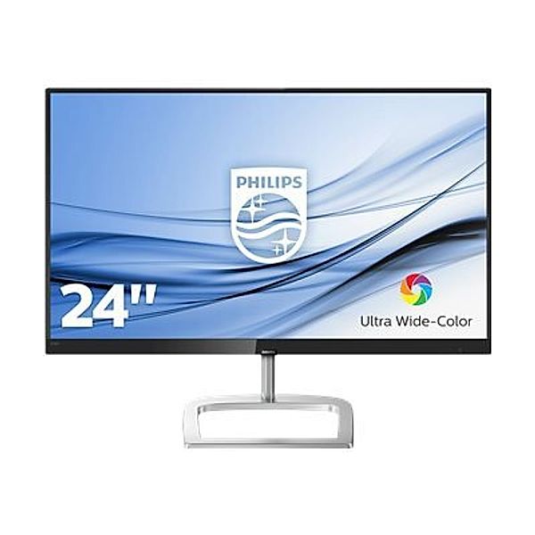 PHILIPS 246E9QDSB/00 60,5CM 23,8Zoll monitor 3-sided frameless FreeSync Ultra Wide colors Low Blue Easy read