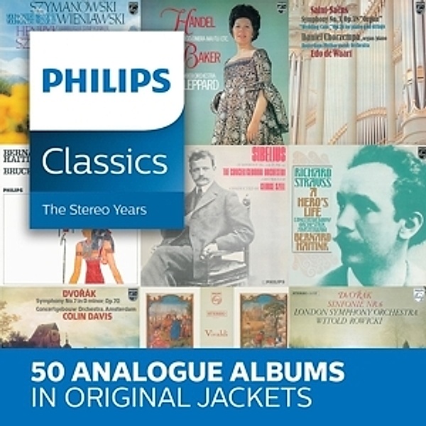 Philips Classics: The Stereo Years (Limited Edition), Davis, Haitink, Brendel, Masur, Souzay