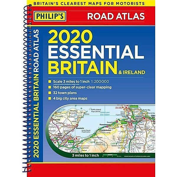 Philip's Road Atlas Britain and Ireland 2019