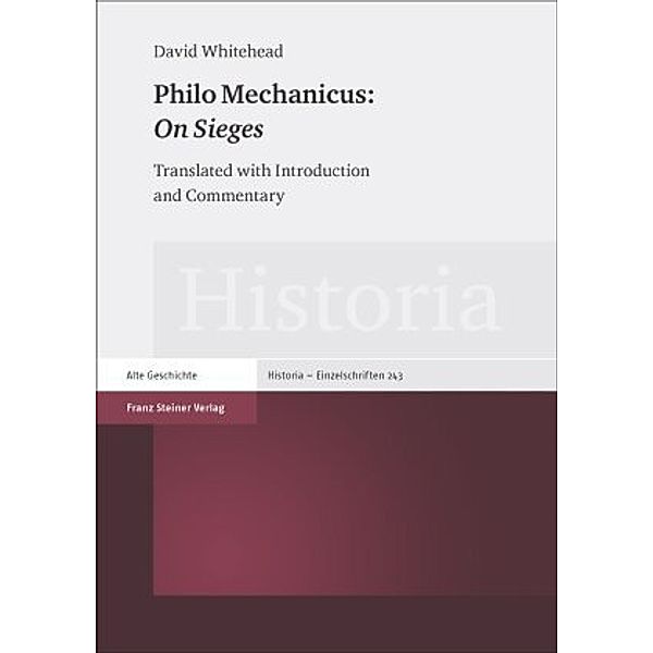 Philo Mechanicus: On Sieges