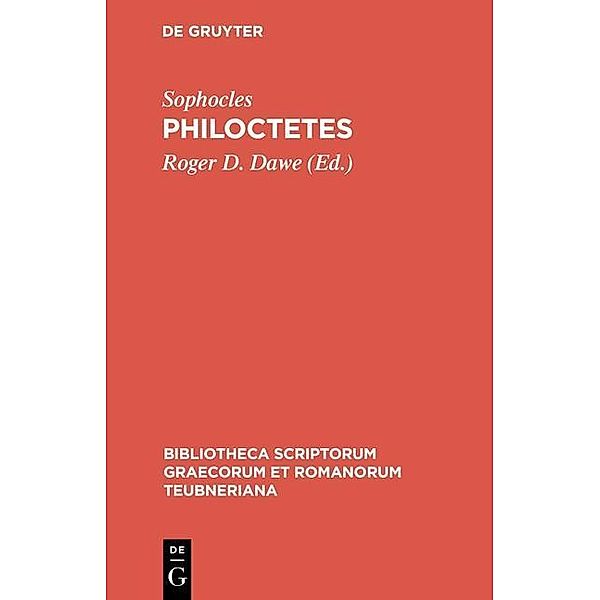 Philoctetes / Bibliotheca scriptorum Graecorum et Romanorum Teubneriana, Sophocles