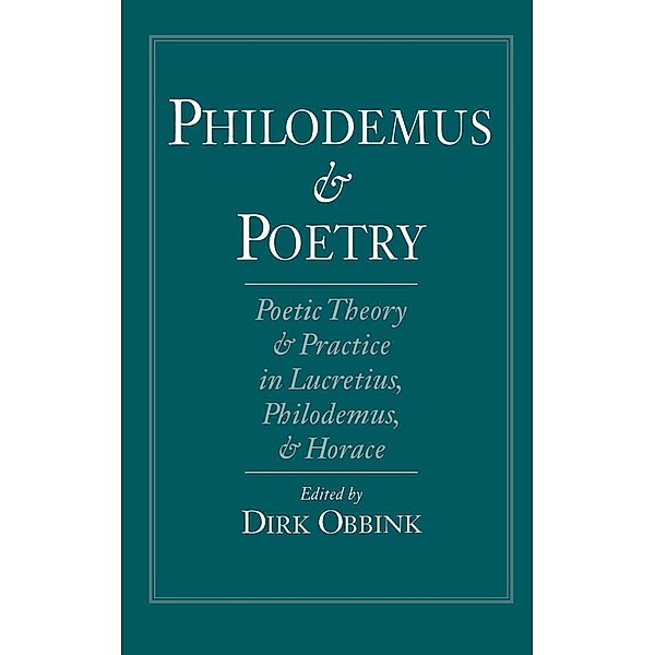 Philodemus and Poetry
