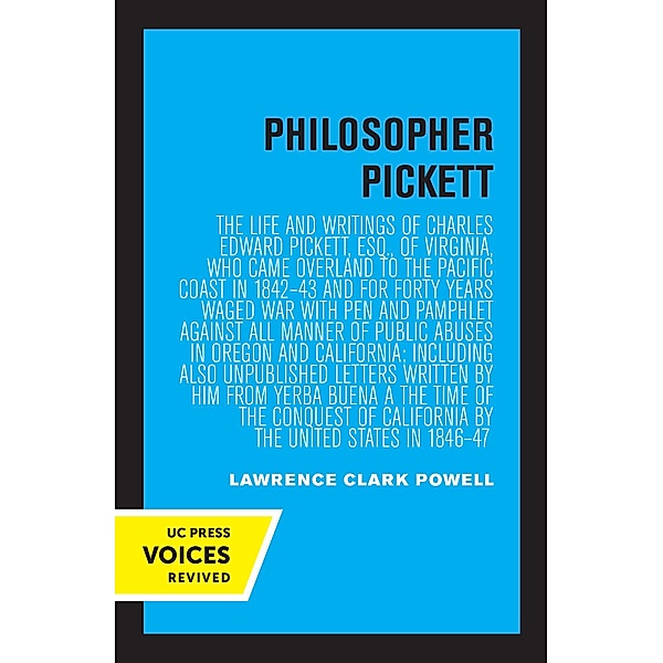 Philosopher Pickett, Lawrence Clark Powell