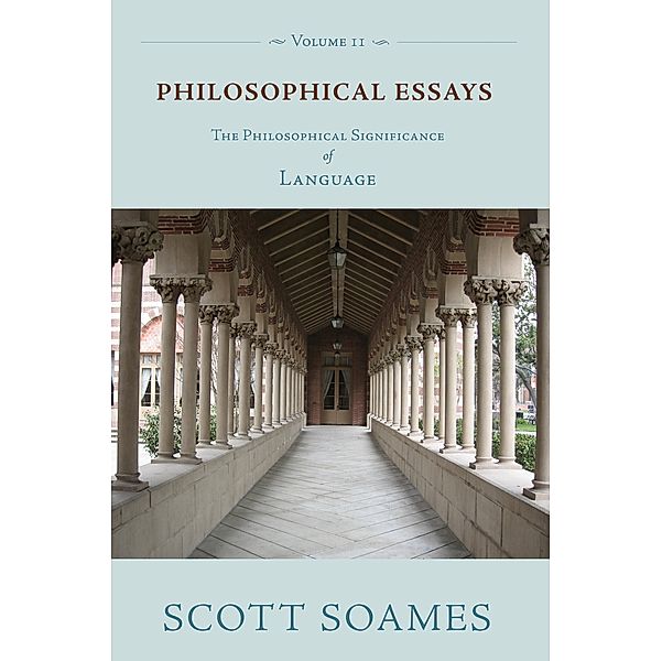 Philosophical Essays, Volume 2, Scott Soames