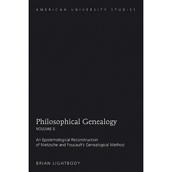 Philosophical Genealogy- Volume II, Brian Lightbody