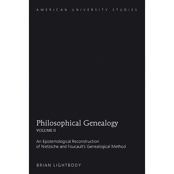 Philosophical Genealogy- Volume II, Brian Lightbody