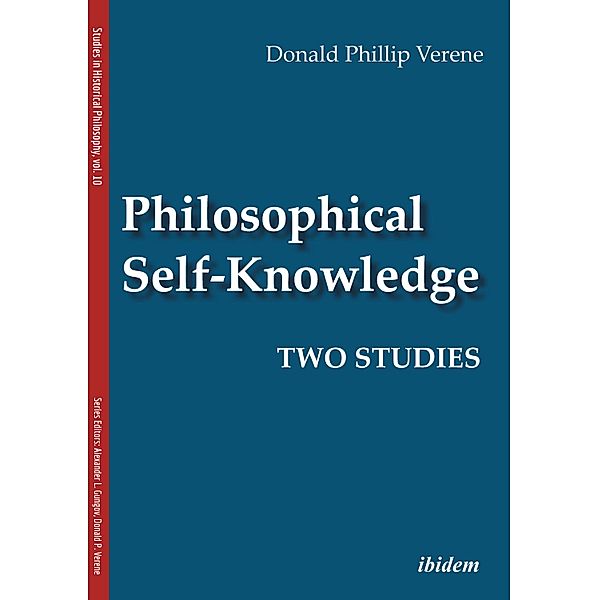 Philosophical Self-Knowledge, Donald Phillip Verene