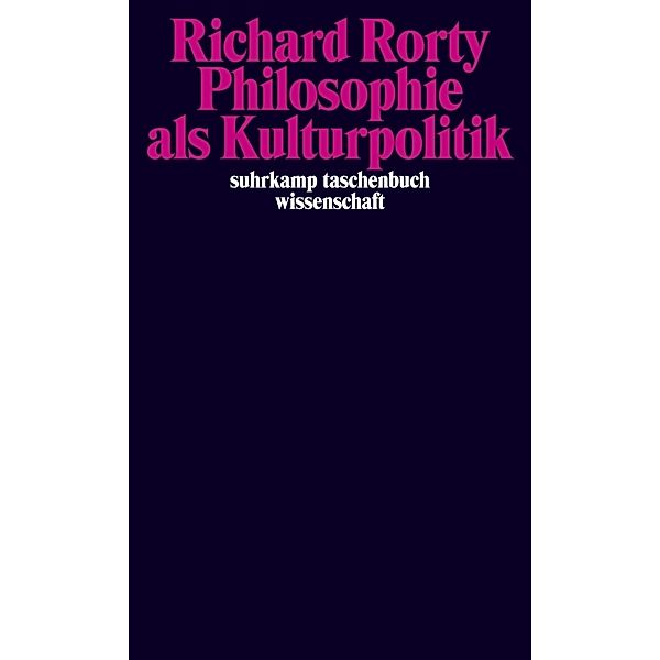 Philosophie als Kulturpolitik, Richard Rorty